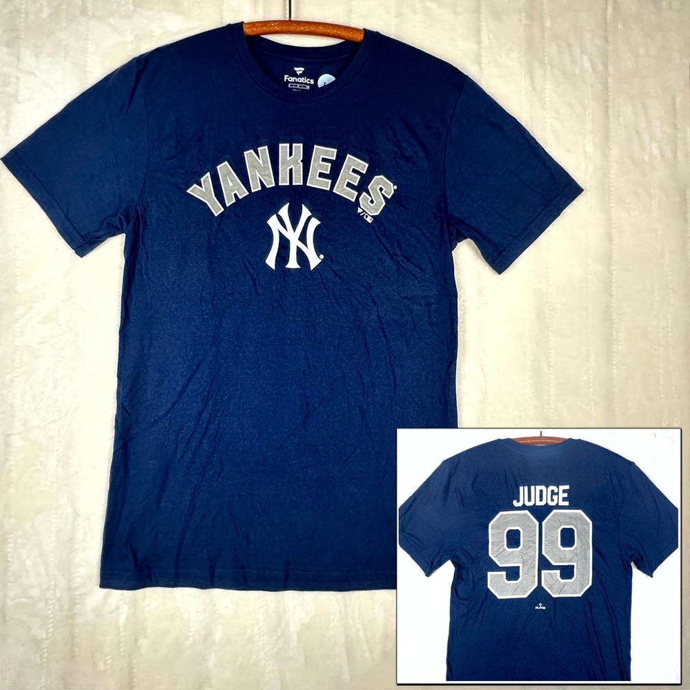 Fanatics New York Yankees Aaron Judge #99  Shirt  Small – Official MLB NEW